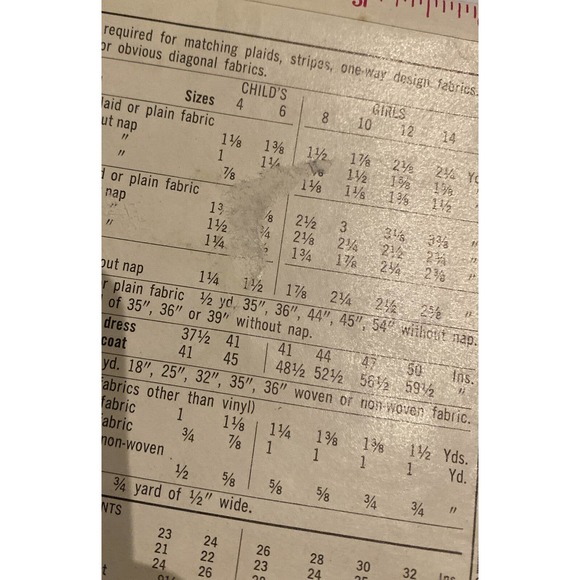 Simplicity 6943 Girls 14 A-line Shift Dress & Raglan Coat Sewing Pattern. Uncut - Picture 4 of 4
